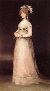 Francisco Goya Full-length Portrait of the Countess of Chinchon oil on canvas